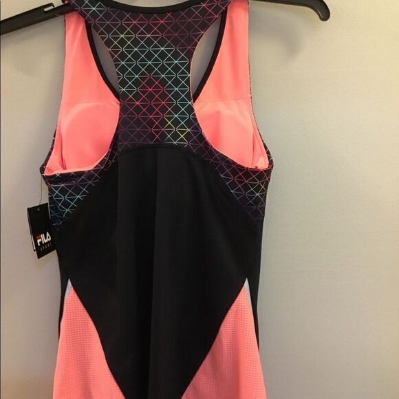 Tru-Dry FILA sport tank with built in bra size S NWT - Picture 6 of 15